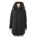 【ウールリッチ】WOOLRICH イエナ別注 COCOON ESKIMO ロング ダウンコート WWCPS2874 ブラック XS 【中古】【鑑定済 正規品保証】194434