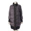 【モンクレール】Moncler　14年 ALYSSA クロコプリント ジップアップ ダウンコート 421934736400 グレー 1 【中古】【鑑定済・正規品保証】196121