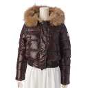 【モンクレール】Moncler　ALBERTA アルバータ ファー フード ダウンジャケット ダーク ...