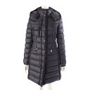 【モンクレール】Moncler 22年 HERMINE エルミンヌ ダウンコート アウター 53048 ブラック 0 【中古】【鑑定済 正規品保証】201363