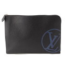 【ルイヴィトン】Louis Vuitton　ポシェット ジュールGM NM トリヨンレザー クラッチ セカンドバッグ M67763 ブラック 【中古】【鑑定済・正規品保証】204092