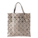 【バオバオ イッセイミヤケ】BAO BAO ISSEY MIYAKE 6×6 LUCENT ONE TONE トートバッグ BB41-AG302 グレージュ 【中古】【鑑定済 正規品保証】204376