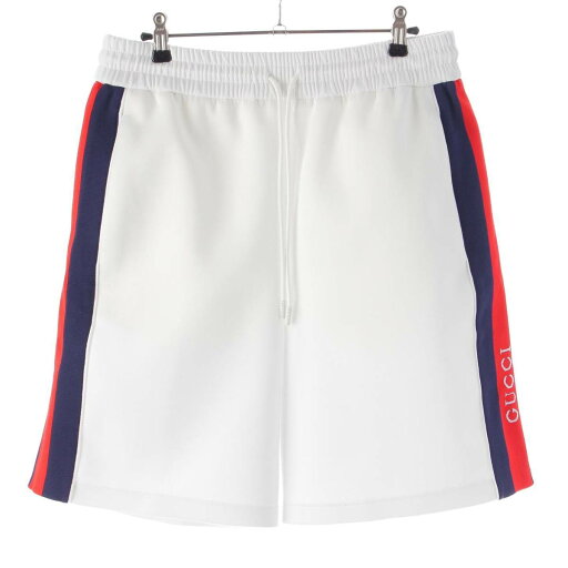 グッチ GUCCI 24年 シェリーライン ネオプレンロゴ ショートパンツ ボトムス 787876 ホワイト M【中古】【正規品保証】 グッチ GUCCI 24年 シェリーライン ネオプレンロゴ ショートパンツ ボトムス 787876 ホワイト M【中古】【正規品保証】
