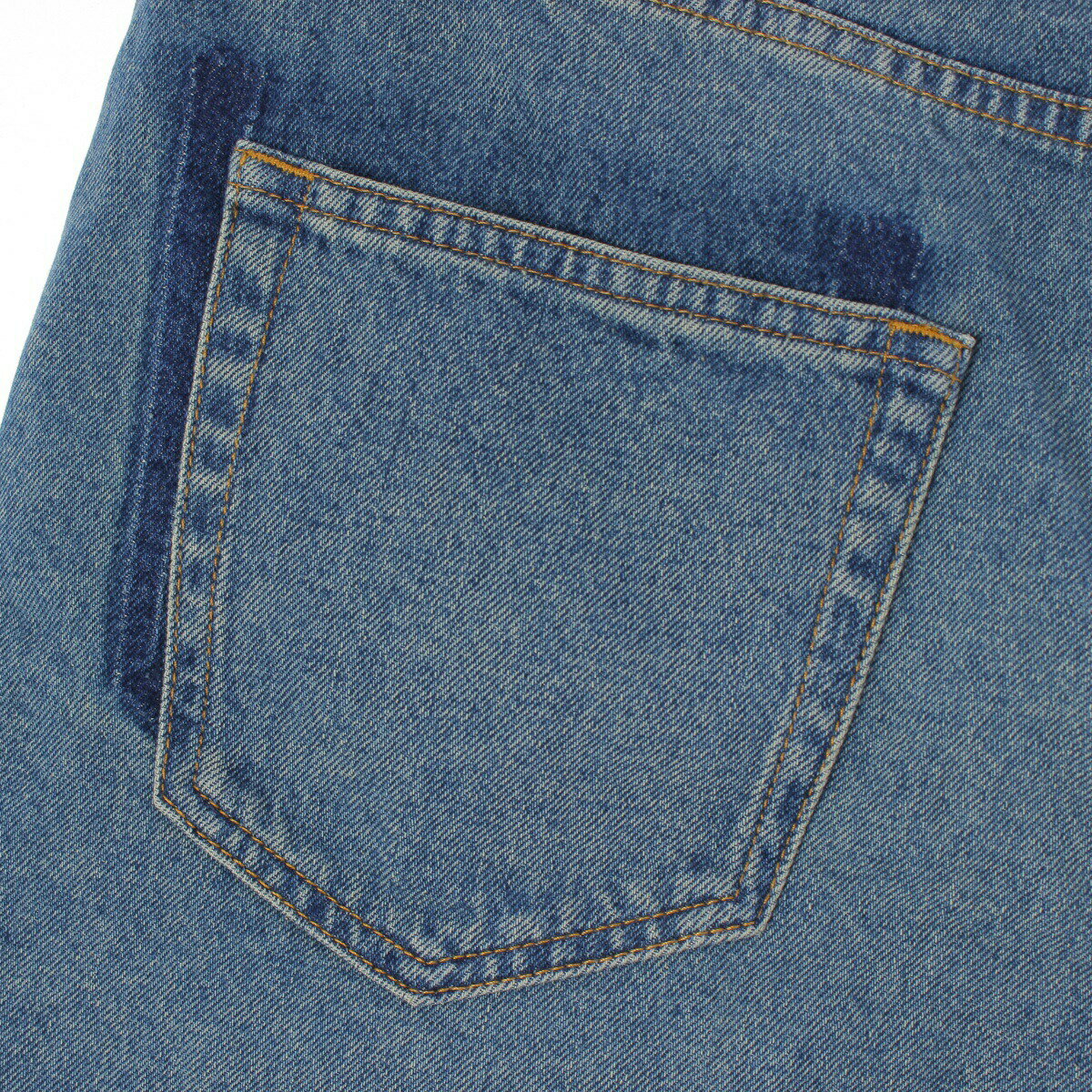 グッチ GUCCI パンツ 785760 ブルー 36【中古】【正規品保証】