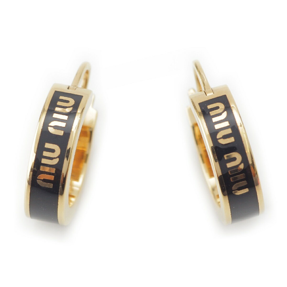 ミュウミュウ MIUMIU GP ピアス イヤリング アクセサリー 5IO103 2F6T ゴールド【中古】【正規品保証】のサムネイル