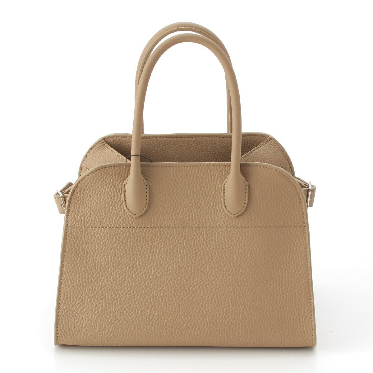 ザロウ THE ROW ソフトマルゴー 10 レザー 2WAY ショルダー ハンドバッグ W1190 L133 ダークトープ【中古】【正規品保証】のサムネイル