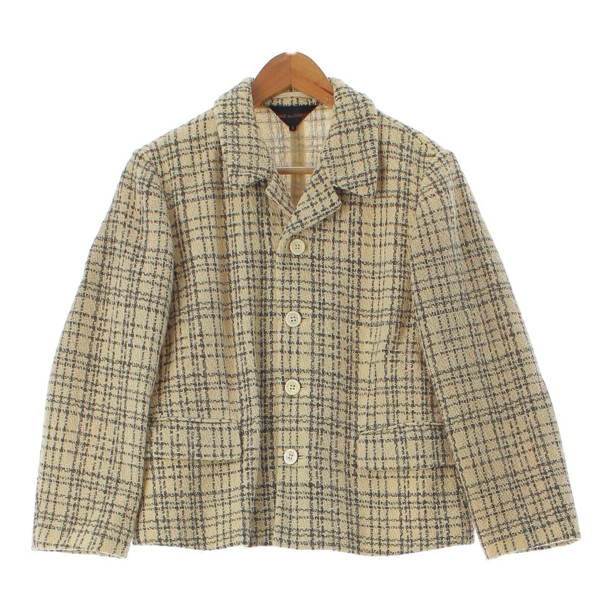 楽天市場】COMME des GARCONS コート(柄チェック)(レディース 楽天市場】COMME des GARCONS コート(柄チェック)(レディース