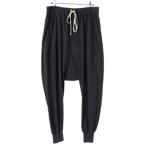 リックオウエンス ダークシャドウ Rick Owens DRKSHDW 21AW PRISONER コットン プリズナー ドローストリング サルエル パンツ ボトムス DU02A3395 ブラック S【中古】【正規品保証】 リックオウエンス ダークシャドウ Rick Owens DRKSHDW 21AW PRISONER コットン プリズナー ドローストリング サルエル パンツ ボトムス DU02A3395 ブラック S【中古】【正規品保証】