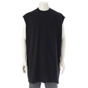 リックオウエンス Rick Owens 22AW STROBE TRAP TEE コットン ストローブトラップ オーバーサイズ タンクトップ ノースリーブ Tシ...