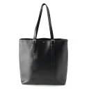 セリーヌ CELINE バックル付きカバ スムースカーフ トートバッグ 113743ESY ブラック【中古】【正規品保証】(4)