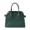 retroで買える「ザロウ THE ROW ソフトマルゴー 10 レザー 2WAY ショルダー ハンドバッグ W1190 キプロス グリーン【中古】【正規品保証】」の画像です。価格は436,150円になります。