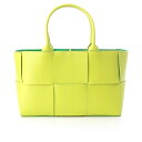 【楽天スーパーSALE対象商品】ボッテガヴェネタ BOTTEGAVENETA マキシイントレ ザアルコ トートバッグ キウイ【中古】【正規品保証】(4)