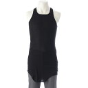リックオウエンス Rick Owens 24SS コットン BASIC RIB TANK ベーシック リブニット ノースリーブ タンクトップ トップス RU01...