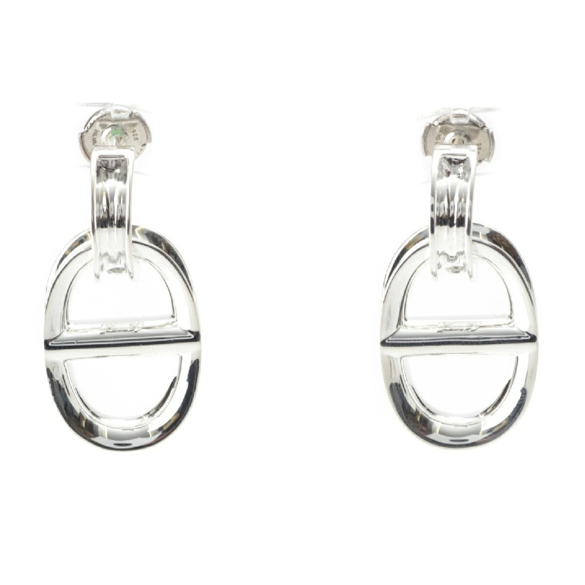 エルメス HERMES イタリア シェーヌダンクル レポンスGM ピアス イヤリング アクセサリー SV925 シルバー 18.0g【中古】【正規品保証】のサムネイル