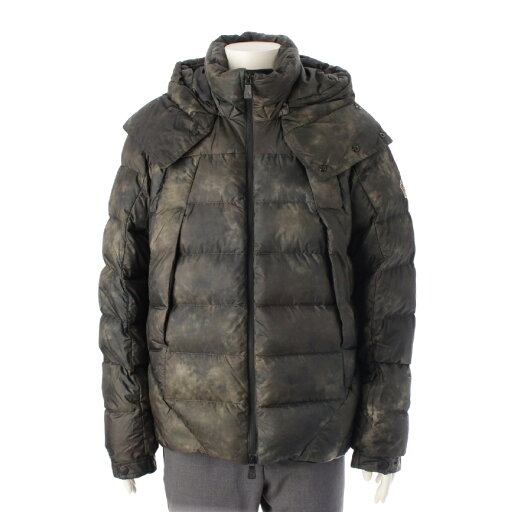 モンクレール MONCLER グルノーブル AUSSIOS オアソーズ グラデーションカラー ダウンジャケット アウター ブラック グリーン 4【中古】【正規品保証】 モンクレール MONCLER グルノーブル AUSSIOS オアソーズ グラデーションカラー ダウンジャケット アウター ブラック グリーン 4【中古】【正規品保証】