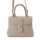 デルヴォー Delvaux ロデオカーフ ブリヨンMM サーピケ 2WAY ハンドバッグ トーテルレ【中古】【正規品保証】