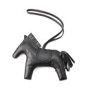 エルメス HERMES D刻 ロデオ MM アニョーミロ バッグ チャーム ソーブラック【中古】【正規品保証】