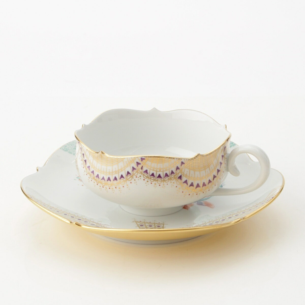 �ޥ����� Meissen ƫ�� ����ӥ���ʥ��� �ƥ��� ���åס��������� ���å�2�� 4�ҥ��å� ���� 680710/23633 �ۥ磻�ȡ���šۡ��������ݾڡ�