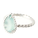 ブシュロン Boucheron セルパンボエム スモール アクアプレーズ WG リング 指輪 ジュエリー アクセサリー Au750 JRG0313748 シルバー 48 8号 2.2g【中古】【正規品保証】
