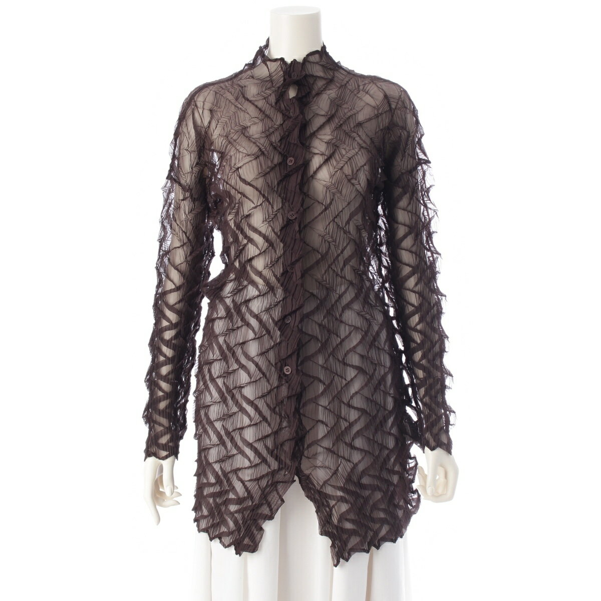極美品☆ISSEY MIYAKE レース フラワー シースルー カットソー 楽天市場】シースルー(ブランドイッセイミヤケ)(レディース