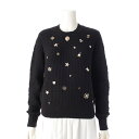 シャネル CHANEL カシミヤ シルク混 マルチアイコン ニット セーター トップス P59735K07810 ブラック 36【中古】【正規品保証】
