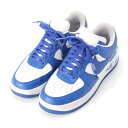 ルイヴィトン LOUIS VUITTON ナイキ レザー Air Force エアフォース1 ロー スニーカー シューズ 1A9VAO ホワイト×チームロイヤル...