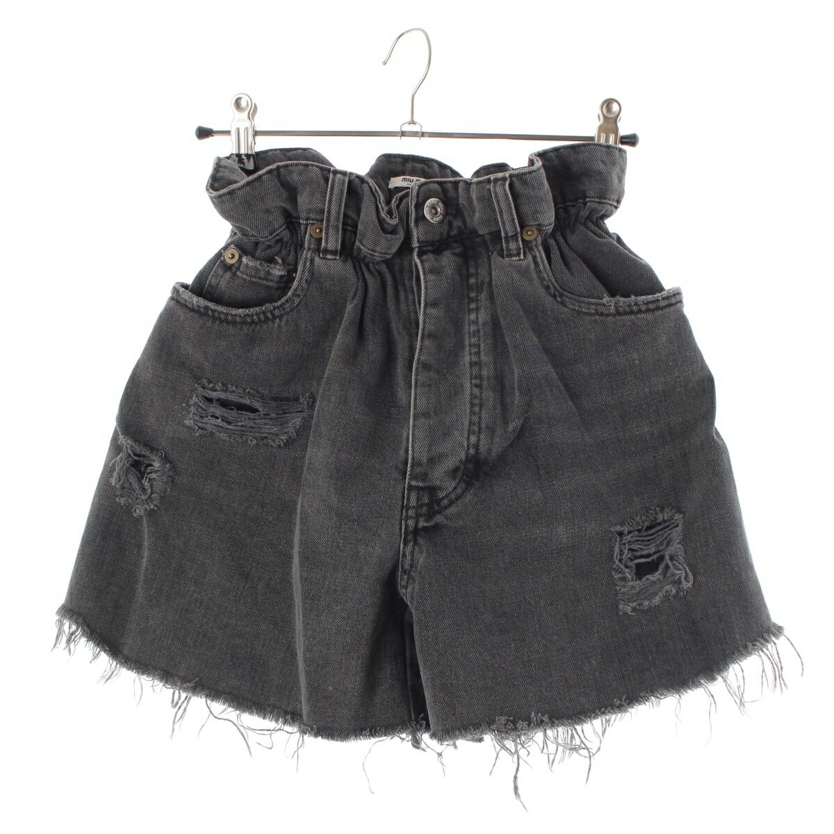 ミュウミュウ MIUMIU コットン ロゴ 