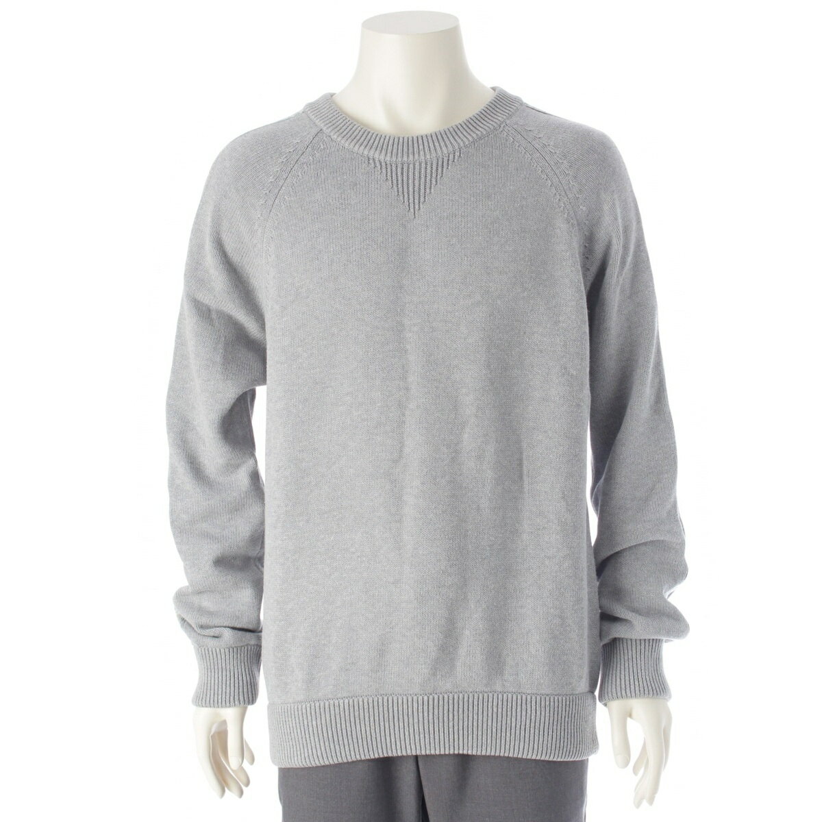 ディオール Dior コットン オブリーク クルーネック セーター ニット トップス 113M638AT187 グレー L..