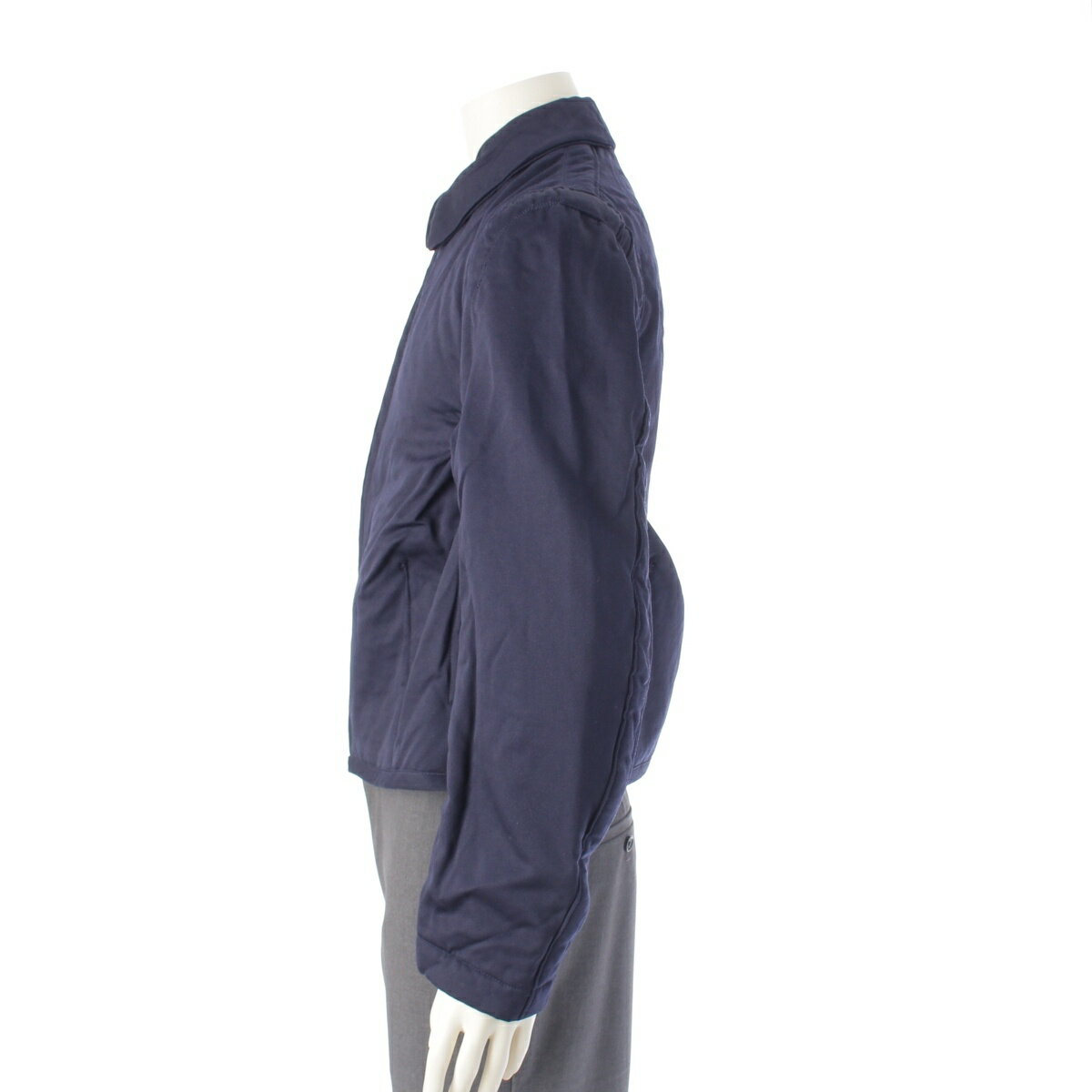 コムデギャルソンオムプリュス COMME des GARCONS HOMME PLUS AD1998 98AW インサイドアウト期 アウトシーム ブルゾン ジャケット アウター PJ-040940 ネイビー M【中古】【正規品保証】