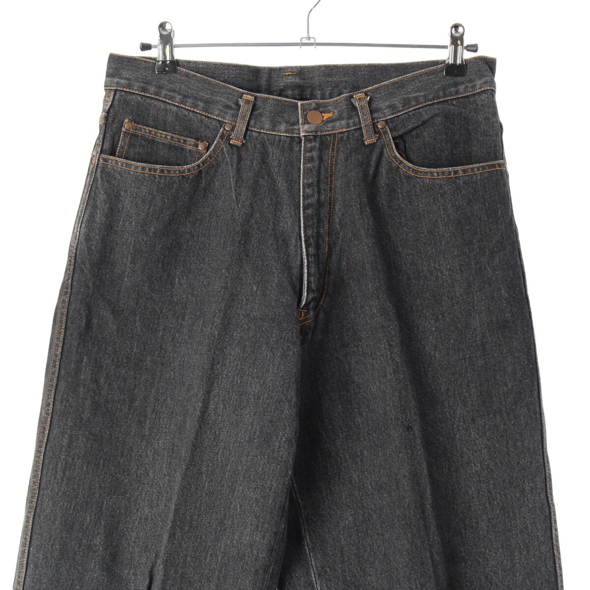 コムデギャルソンオム COMME des GARCONS HOMME AD1994 95SS ストーンウォッシュ デニムパンツ ボトムス ブラック S【中古】【正規品保証】