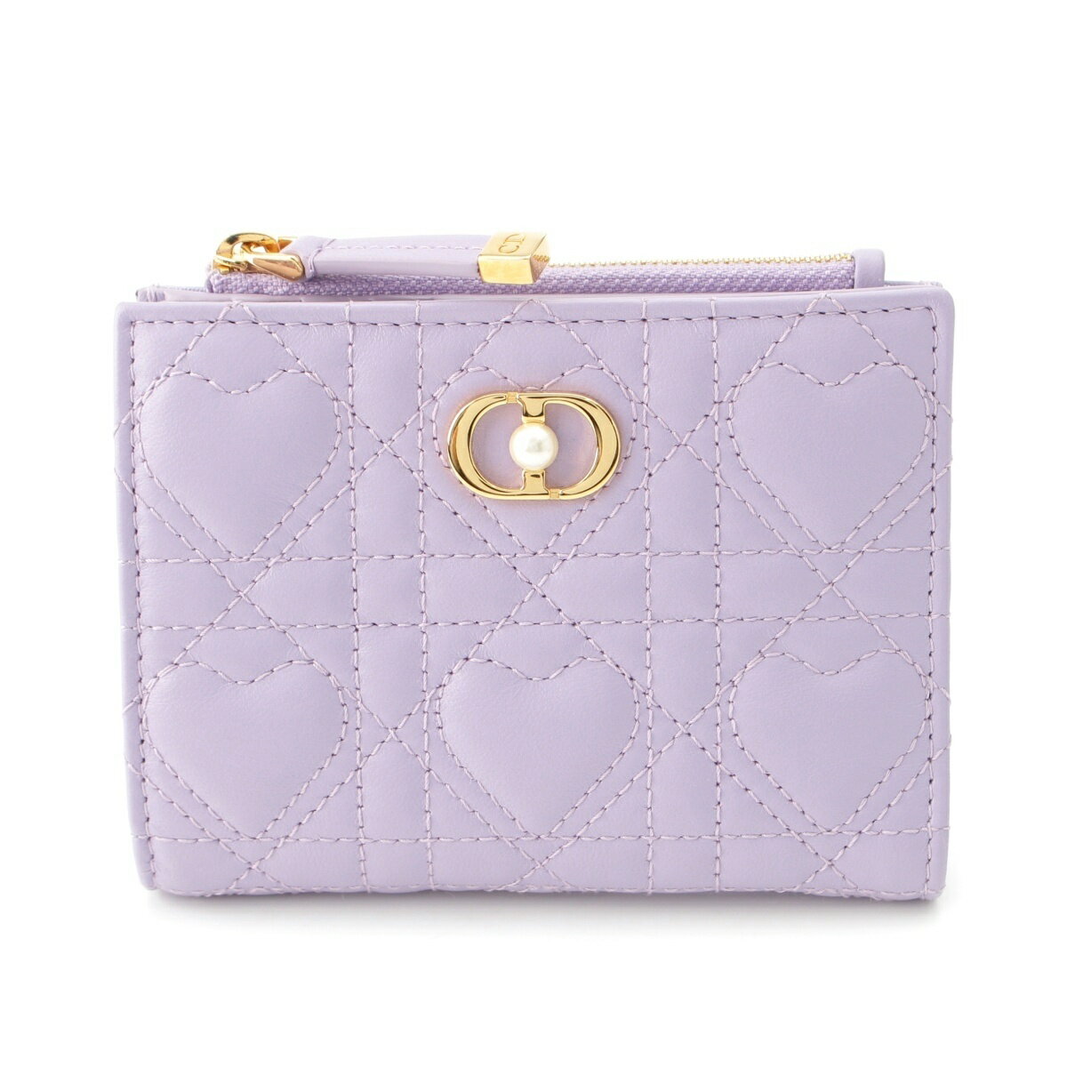 dior 財布 美品 DIOR ディオール オブリーク ハンドル付き L型ファスナー長財布 ポーチ