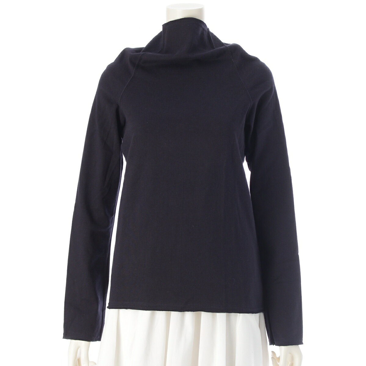 Rakuten - コムデギャルソン COMME des GARCONS AD2002 コットン 長袖 タートルネック カットソー トップス GI-T062 ブラック【中古】【正規品保証】
