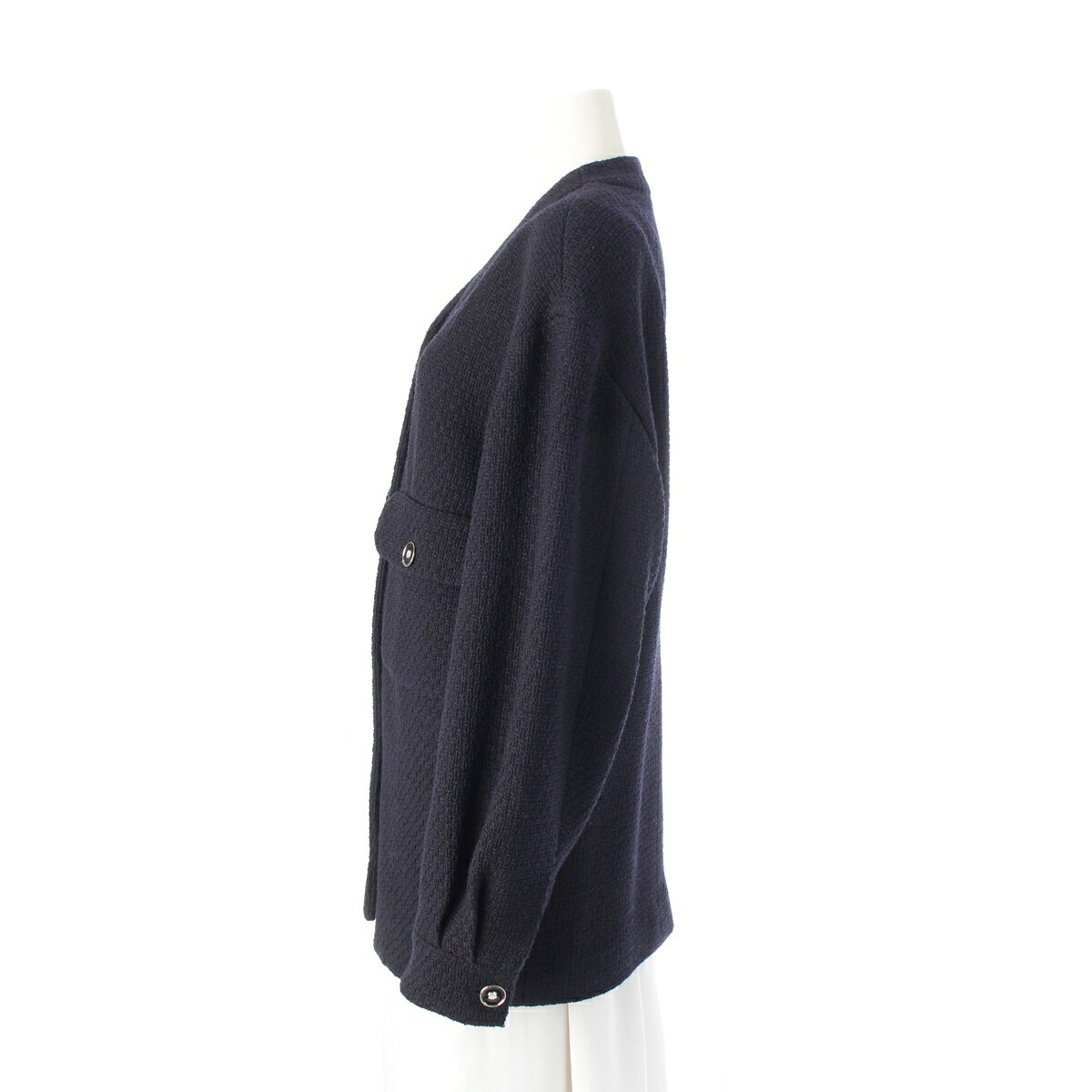 ����ͥ� CHANEL 23ǯ �ӥ��塼�ܥ��� �ĥ����� �ե�åץݥ��å� �Ρ����顼���㥱�å� P75486 �ͥ��ӡ� 38����šۡ��������ݾڡ�