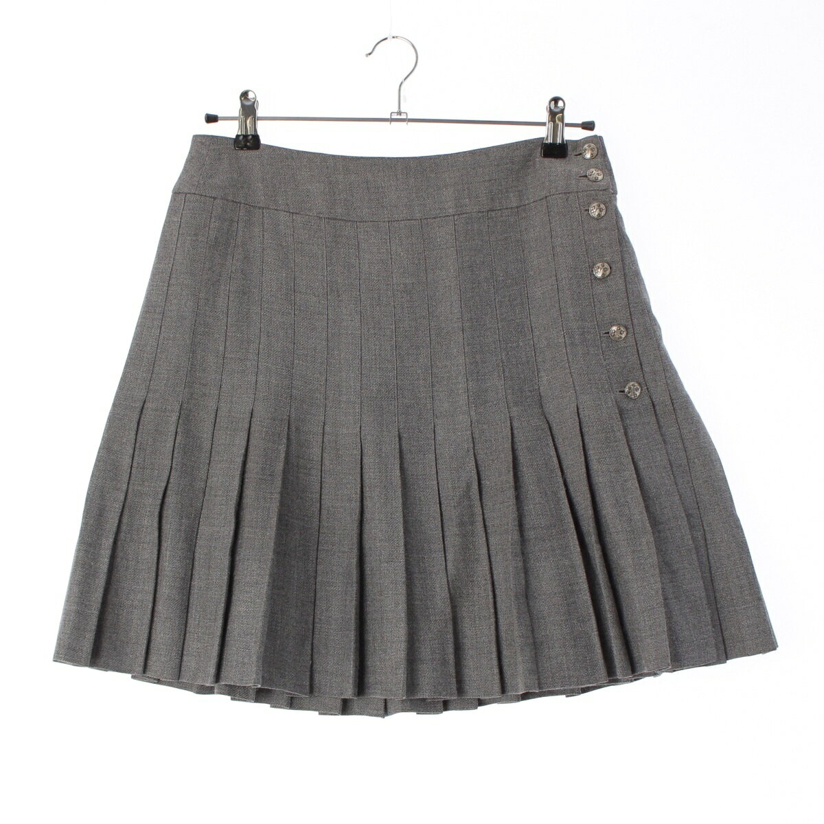 ◎ CHANEL シャネル 06A ミニスカート #36 プリーツ 台形