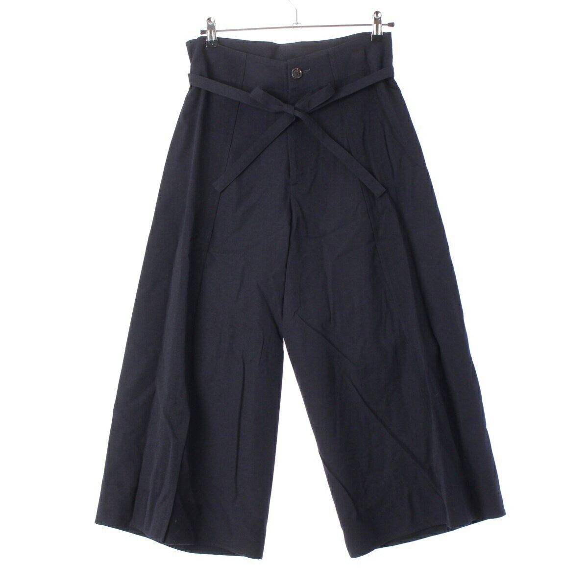 乐天商城 - コムデギャルソン COMME des GARCONS AD2003 03AW ドローストリング オーバーサイズ ラップ パンツ ボトムス GK-P003 ネイビー S【中古】【正規品保証】
