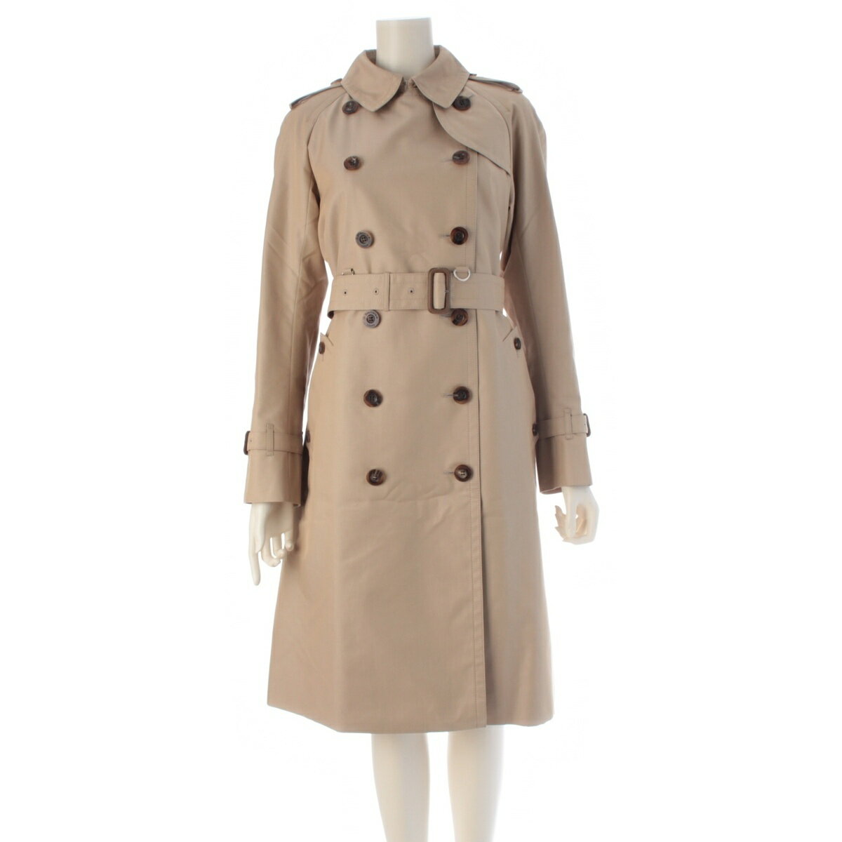 乐天商城 - アクアスキュータム Aquascutum コットン ライナー付き トレンチコート アウター 5005150000-82 ベージュ 6【中古】【正規品保証】