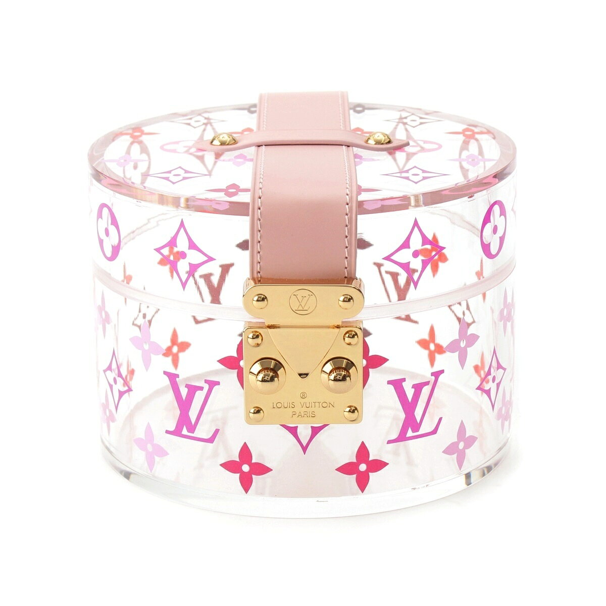 乐天商城 - ルイヴィトン LOUIS VUITTON ボワットスコット モノグラム クリア 小物入れ インテリア GI0362 ピンク【中古】【正規品保証】