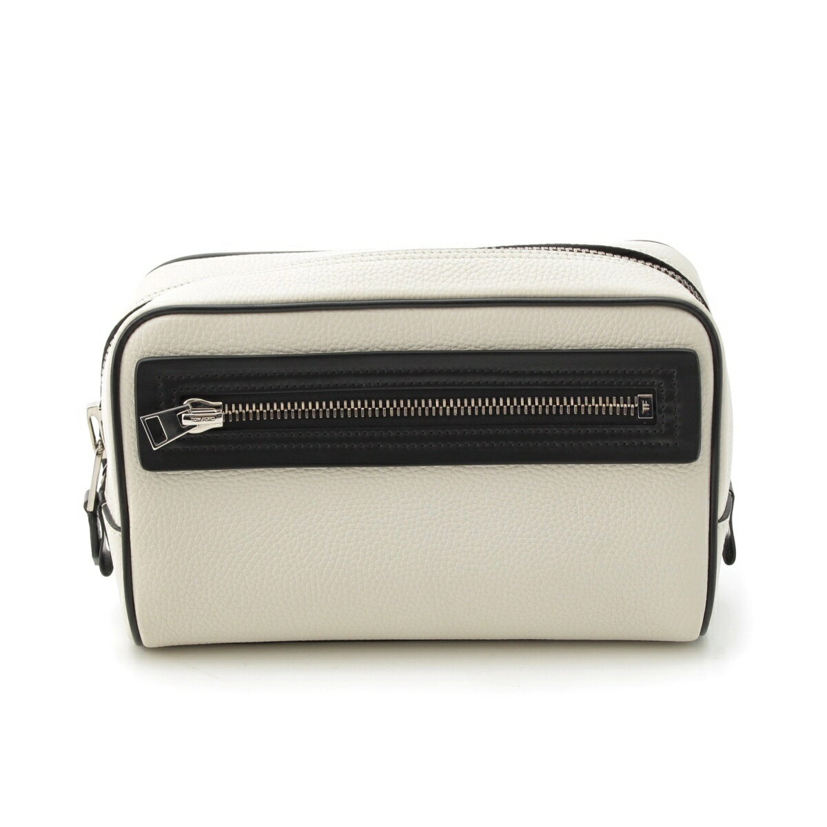 乐天商城 - トムフォード TOM FORD レザー クラッチバッグ YO267 LCLO37 ホワイト【中古】【正規品保証】