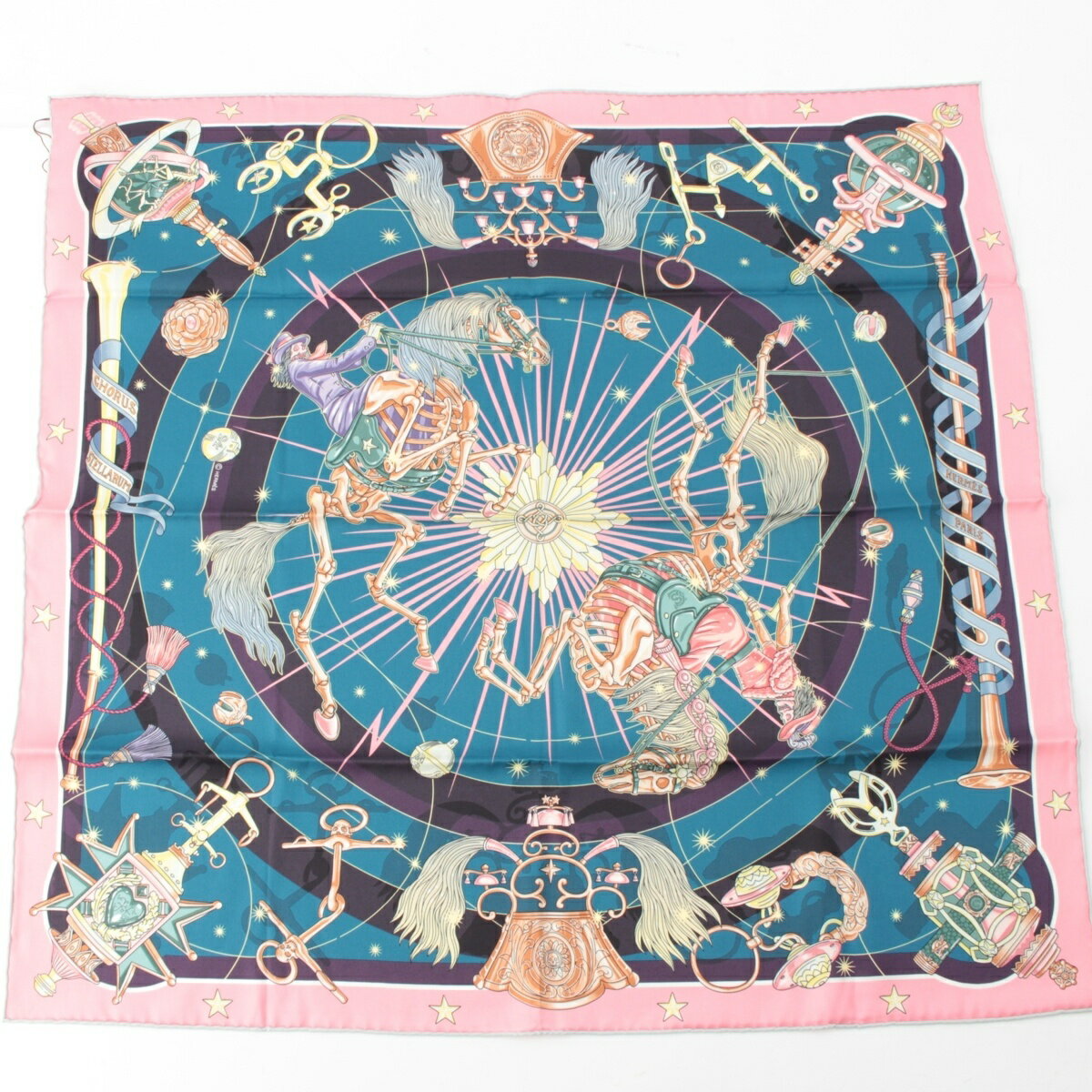 エルメス HERMES カレ70 シルク CHORUS STELLARUM コーラス・ステラルム ス ...