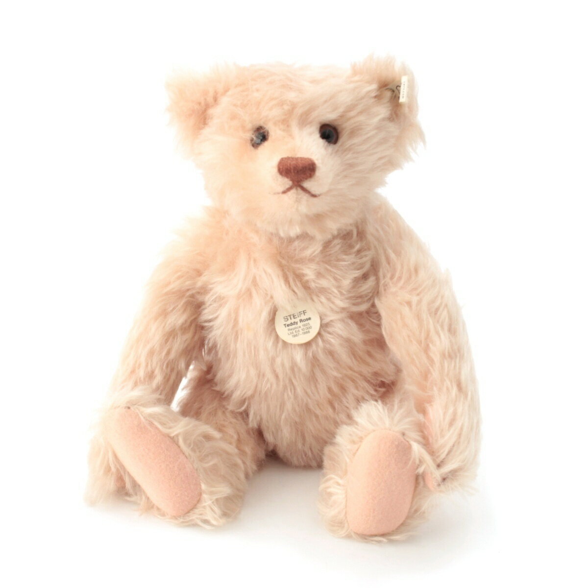 乐天商城 - シュタイフ Steiff 白タグ テディローズ 1925 レプリカ テディベア ぬいぐるみ おもちゃ ベージュ【中古】【正規品保証】