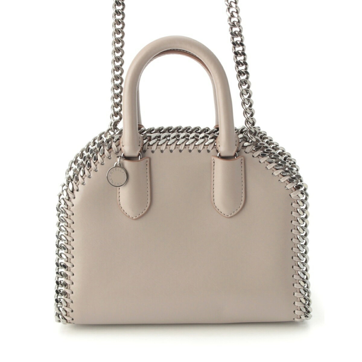 乐天商城 - ステラマッカートニー Stella McCartney ファラベラボックス 2WAY ミニ ハンドバッグ 455137 グレージュ【中古】【正規品保証】