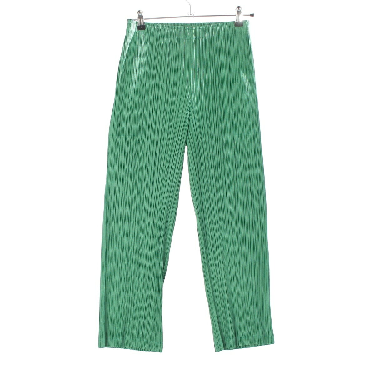 乐天商城 - イッセイミヤケ ISSEY MIYAKE 2023 THICKER BOTTOMS 3 パンツ ボトムス PP33JF372 グリーン 4【中古】【正規品保証】