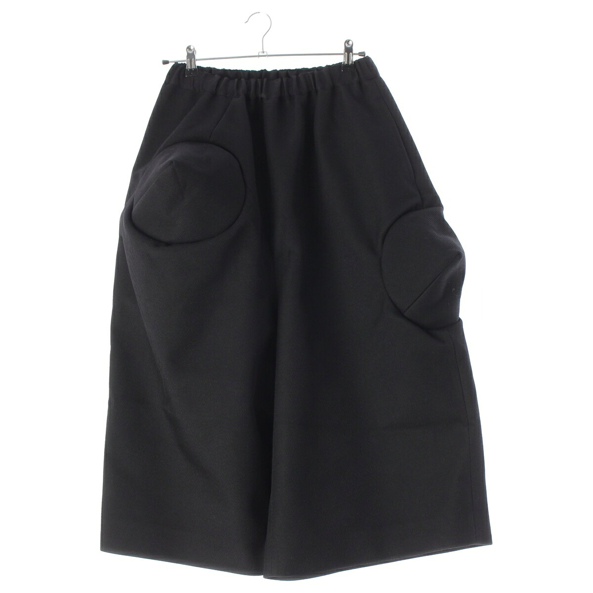 COMME des GARÇONS 黒 サルエル　スカート コムコム コムデギャルソンCOMME des GARCONS ポリワイドサルエル
