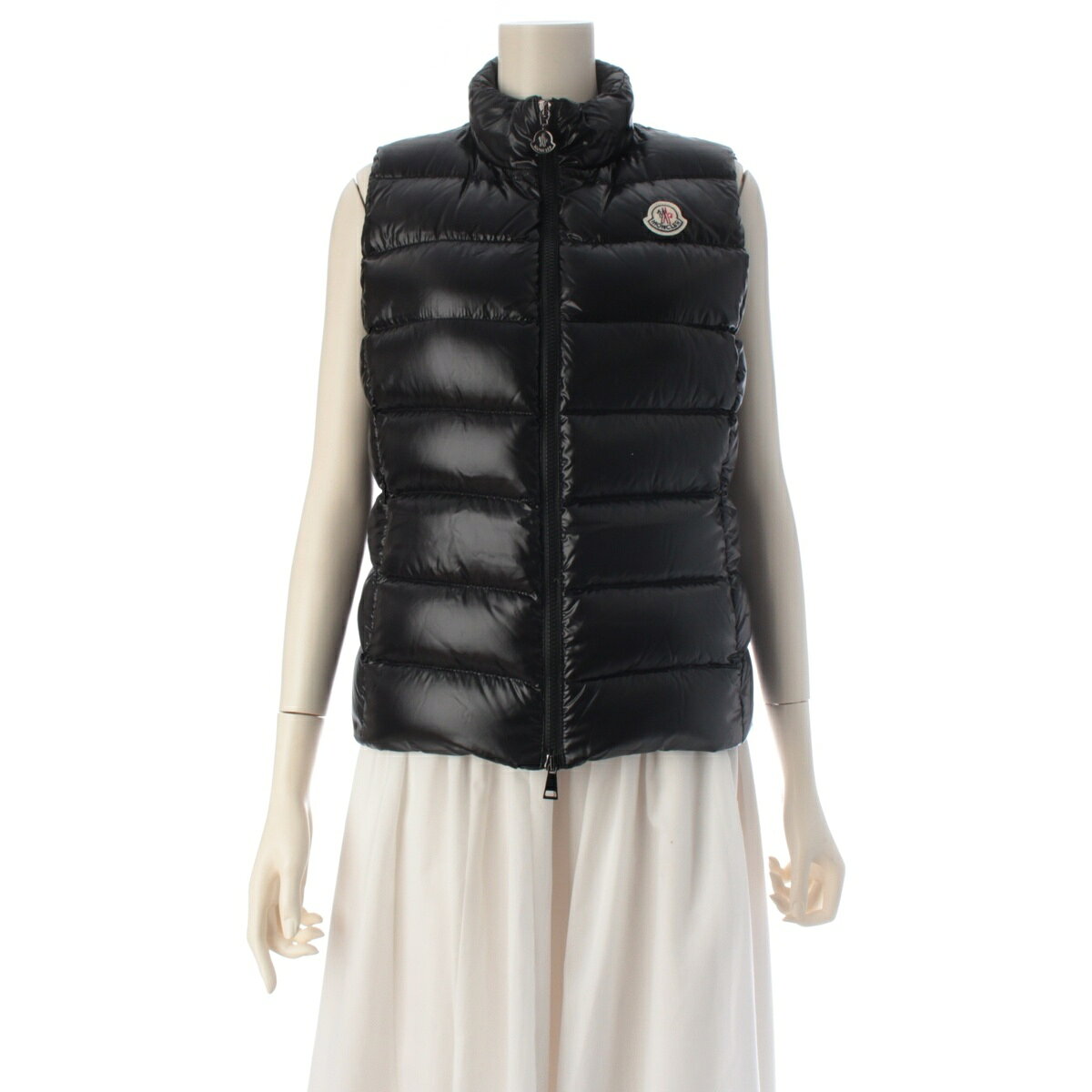 乐天商城 - モンクレール MONCLER 16年 GHANY ナイロン ダウンベスト ブラック 1【中古】【正規品保証】