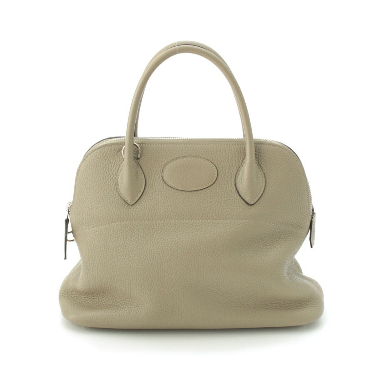 HERMES 31 - エルメス HERMES X刻 ボリード31 トリヨンクレマンス シルバー金具 2way ハンドバッグ グリーン【中古】【正規品保証】