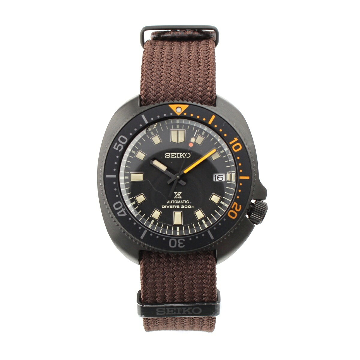 セイコー SEIKO プロスペックス ダイバーズ 200m ウォッチ 腕時計 ブラック文字盤 6R35-01W0 ブラック【中古】【正規品保証】