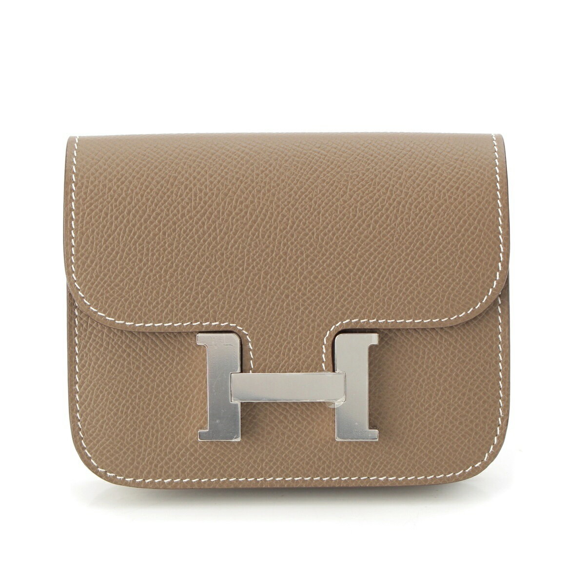 乐天商城 - エルメス HERMES K刻印 コンスタンス スリム シルバー金具 ファッション雑貨 エトゥープ【中古】【正規品保証】
