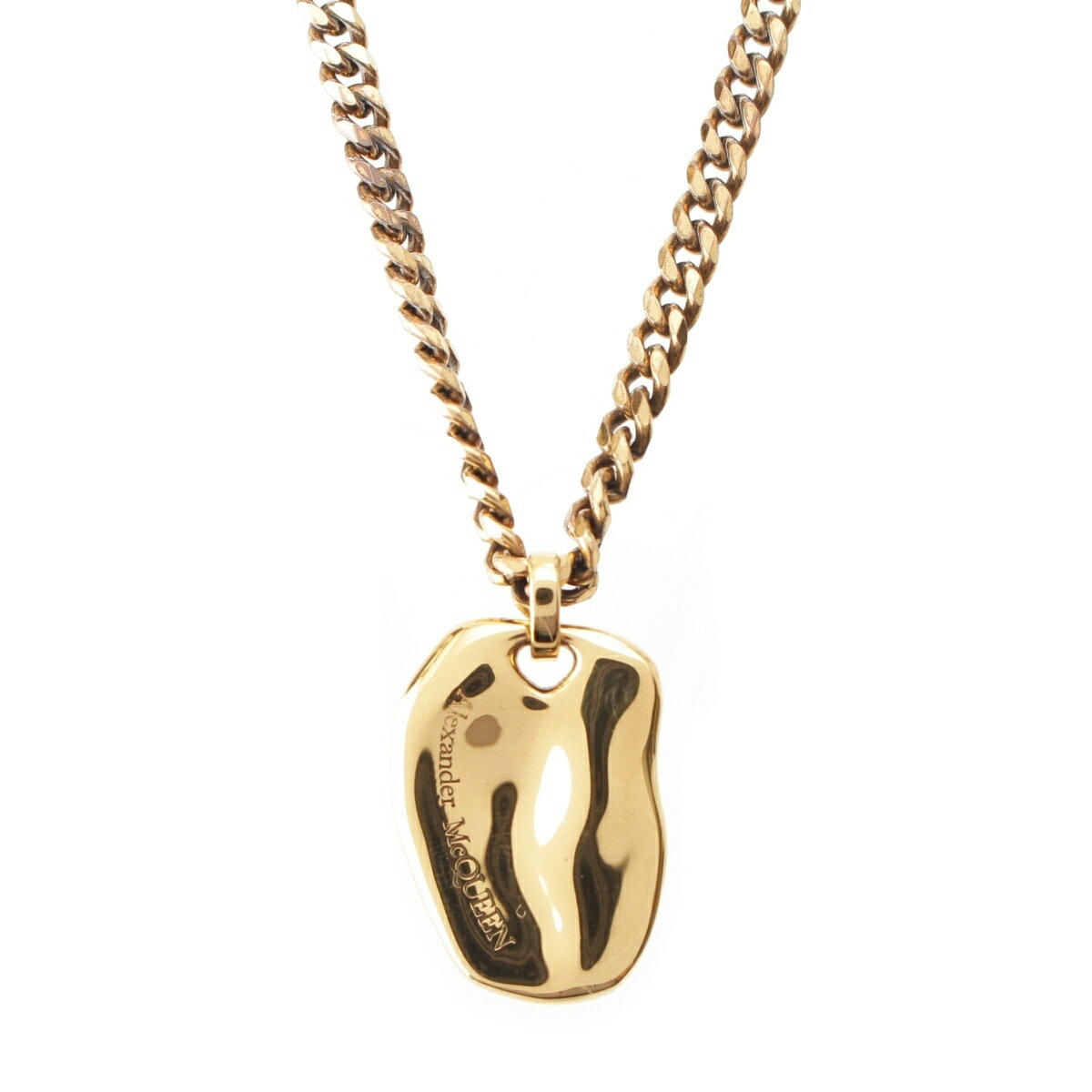Rakuten - アレキサンダーマックイーン Alexander McQueen GP ネックレス アクセサリー ゴールド【中古】【正規品保証】