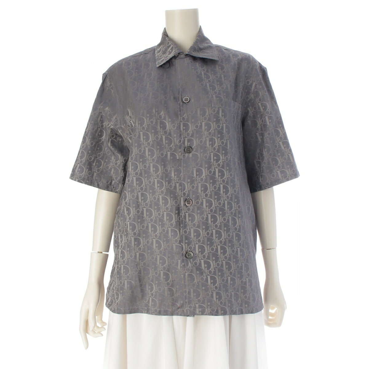 【美品】Dior ニットポロシャツ Sサイズ ディオール オブリーク 美品】Dior ニットポロシャツ dior（トップス｜メンズファッション）の