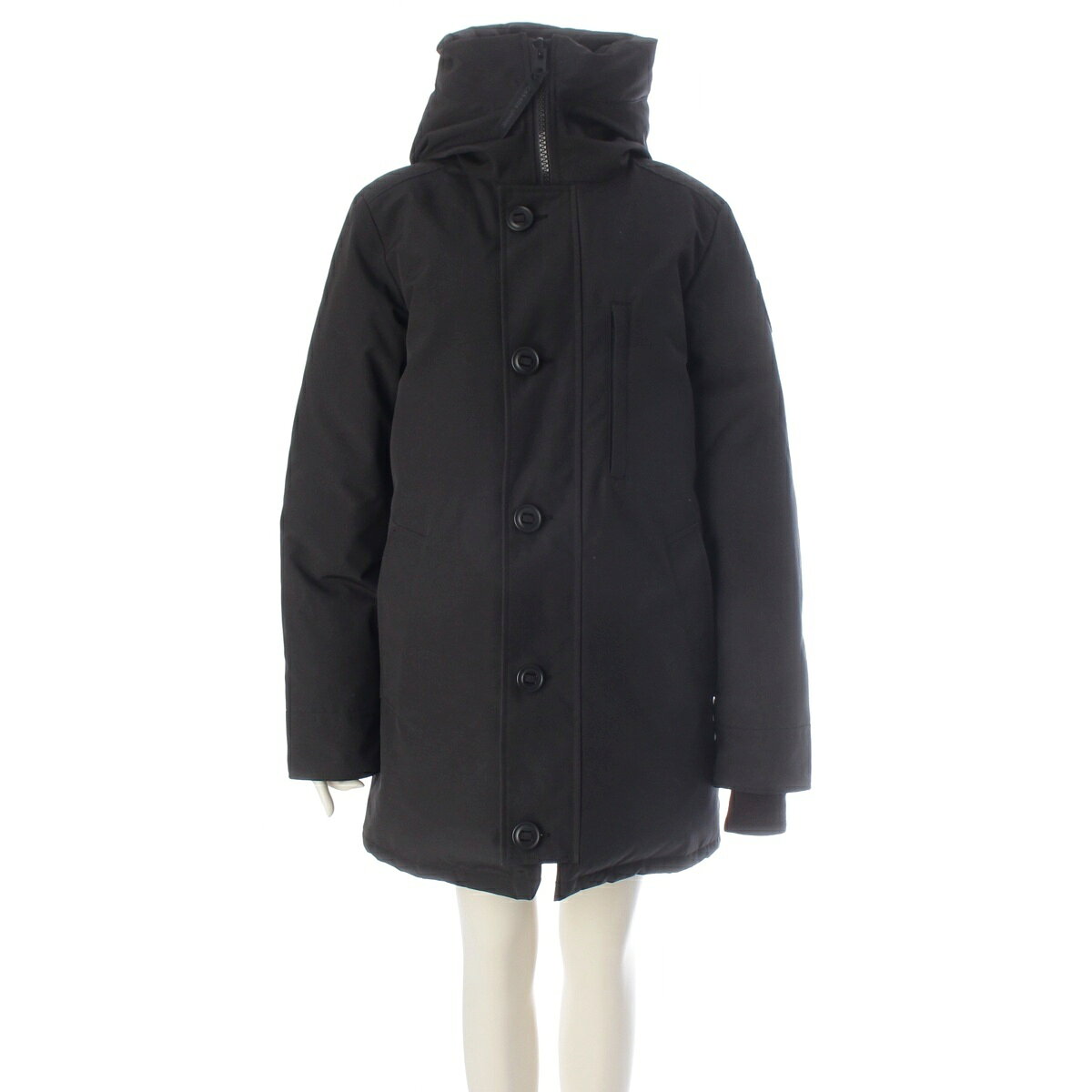 乐天商城 - カナダグース CANADA GOOSE ブラックレーベル シャトー ポリエステル ダウンジャケット 2053MB ブラック SP【中古】【正規品保証】